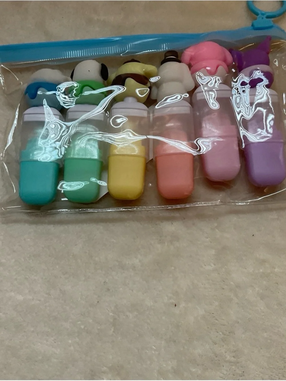 Cute Animal Learning Clips - Pastel Blue, Pink, Purple, Yellow, Peach, Mint